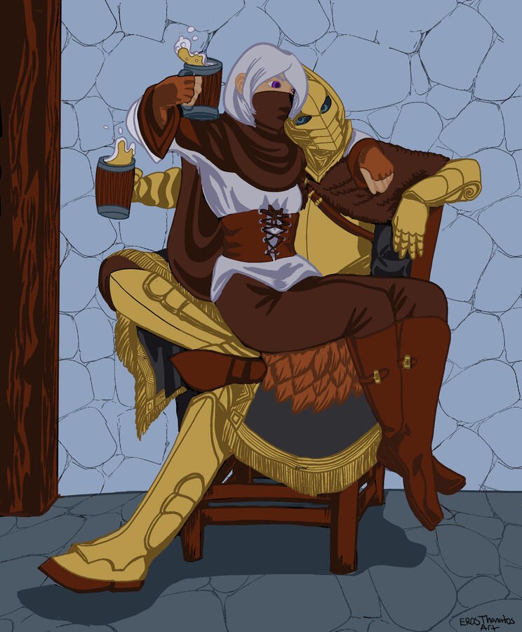 Loki and Nebarra Flat Color Commission Loki and Nebarra Flat Color Commission