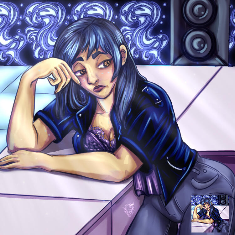 Da Space Bar Portrait